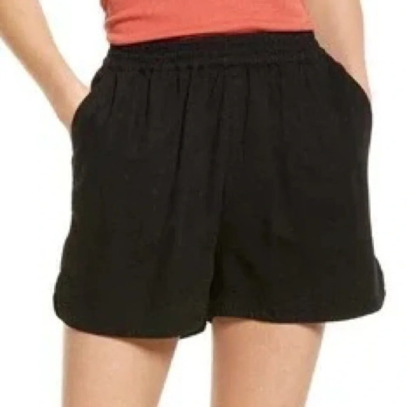 Treasure & Bond Pigment Washed Mid-Rise Pull On Shorts - Picture 7 of 7